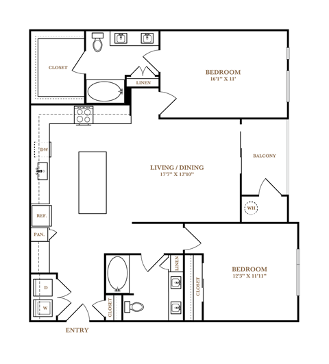 B4 Floor Plan at Escape at Arrowhead